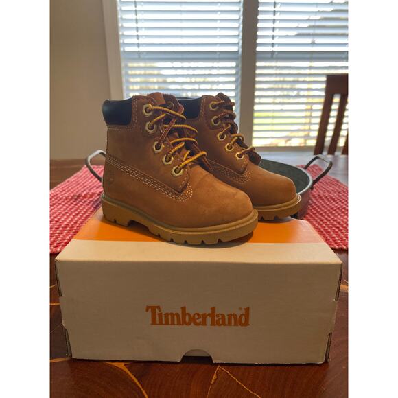 Timberland Other - Timberland Classic 6 IN Lace Waterproof Toddler Boots SZ 5M